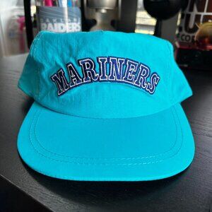 Seattle Mariners Retro Neon Blue 90s Night 2024 Hat Cap Snapback